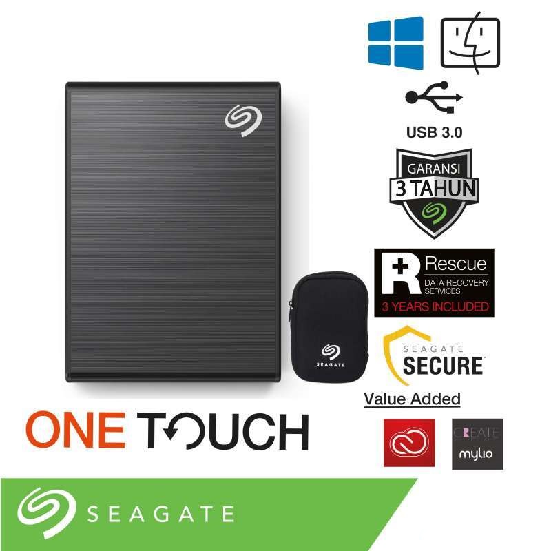 Foto Seagate Seagate Backup Plus Ultra Slim Harddisk External 1TB