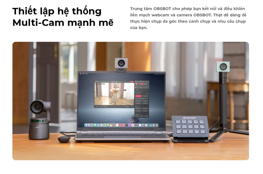 Foto OBSBOT OBSBOT - Meet SE Webcam Kamera Full HD 1080P